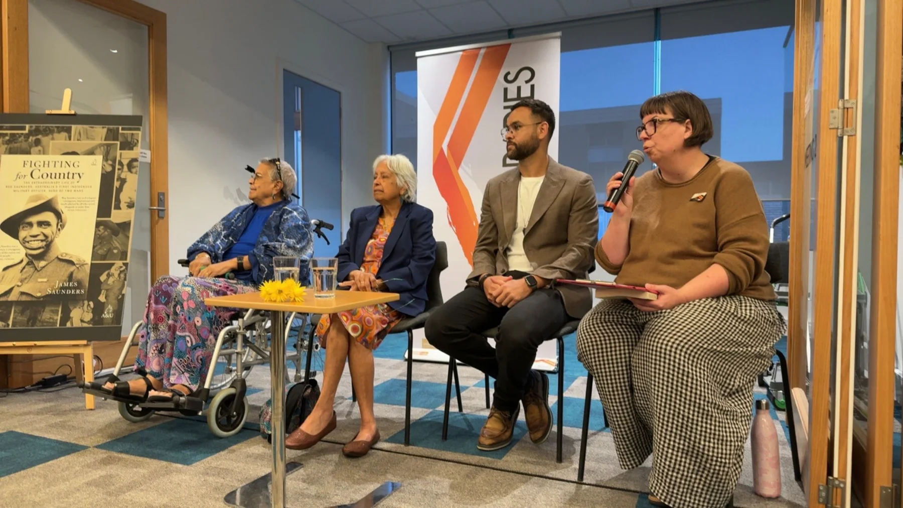 Fighting for Country panel in conversation